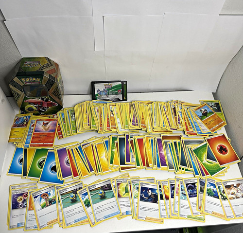 Pokemon tin with - tin, bulk